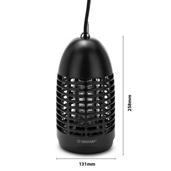 Zanzariera Elettrica con Lampadina UV 7W Black Zap