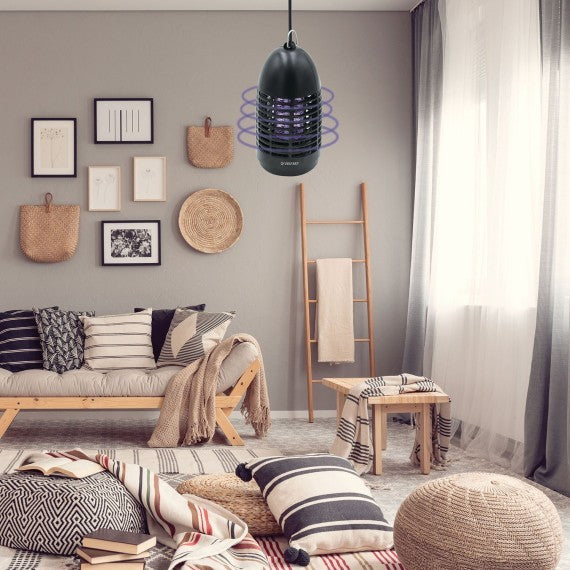 Zanzariera Elettrica con Lampadina UV 7W Black Zap