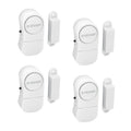 Set di 4 Allarmi Magnetici Porte e Finestre a Batteria 3xLR44