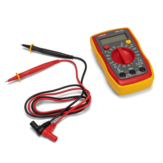 Tester Digitale 7 in 1 con Sonde Custodia e Schermo Retroilluminato