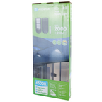Lampione Stradale Solare 200W Con Crepuscolare e Movimento 6500K IP65
