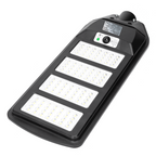 Lampione Stradale Solare 200W Con Crepuscolare e Movimento 6500K IP65