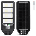 Lampione Stradale Solare 200W Con Crepuscolare e Movimento 6500K IP65