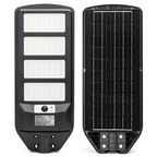 Lampione Stradale Solare 200W Con Crepuscolare e Movimento 6500K IP65