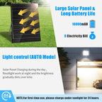 Faro Led Con Pannello Solare 200W CCT 3000/4500/6500K Aigostar