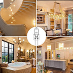 12 Pezzi Lampadina Alogena G4 20W 12V Luce Calda 2700K