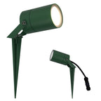 SPIKY Faretto a Picchetto Orientabile Verde IP65 Connettore IP68