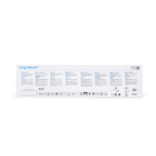 Pannello Led 50W 120x30cm Cornice Bianca Rettangolare Bianco Neutro 4000K