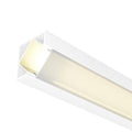 Profilo In Alluminio Angolare 2 Metri Bianco Kopep Per Striscia Led