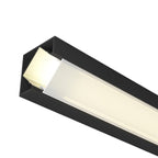 Profilo In Alluminio Angolare 2 Metri Nero Kopep Per Striscia Led