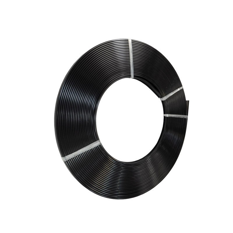 Diffusore Cover Nera Per Profilo Alluminio Larghezza 12,5 mm 30 Metri