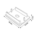 Kit 2 Tappi Terminali Per Profilo Calpestabile LM3815