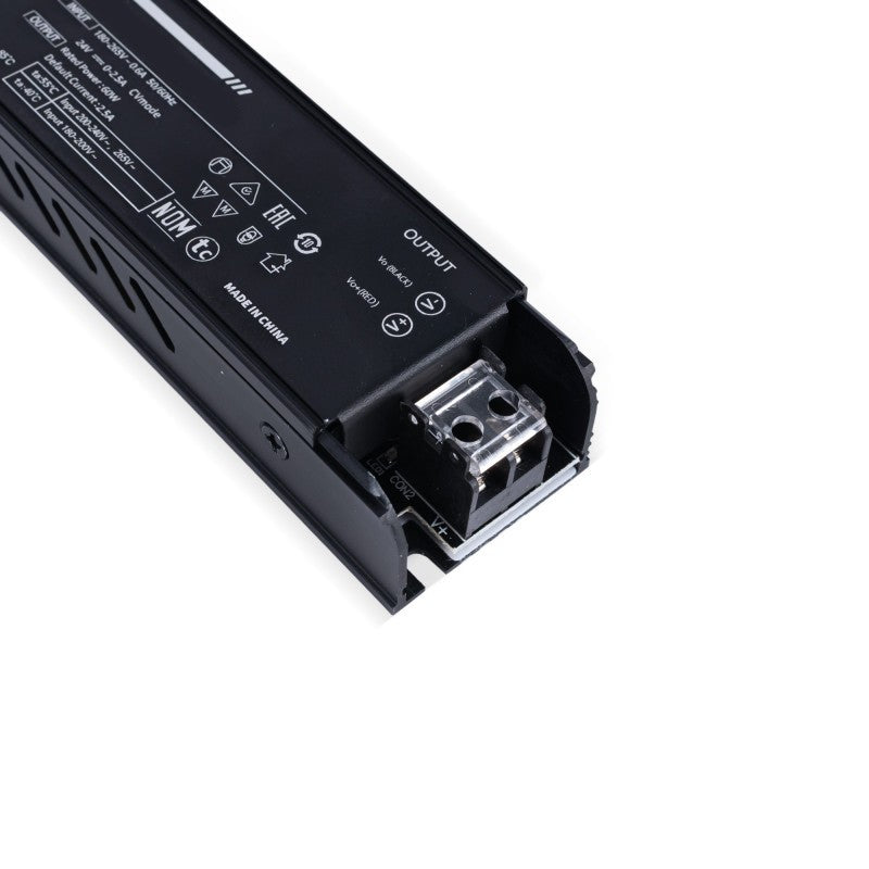 Alimentatore Slim 60W 24V 2,5A Alta Efficienza IP20 Full Power