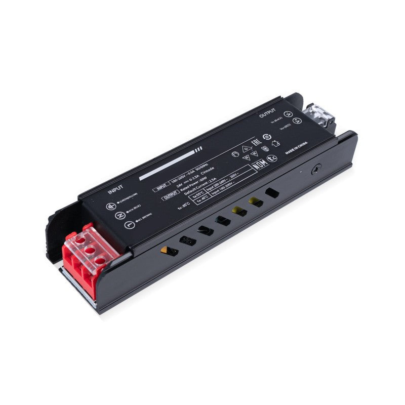 Alimentatore Slim 60W 24V 2,5A Alta Efficienza IP20 Full Power
