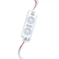 Moduli Led SMD 12V DC 1W 2 Led IP68 Catena 20pz Per Insegne Luce 6500K