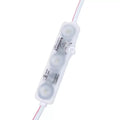 Moduli Led SMD 12V DC 1.2W 3 Led IP68 Catena 20pz Per Insegne Luce 6500K