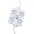 Moduli Led SMD 12V DC 2W 4 Led IP68 Catena 20pz Per Insegne Luce 6500K