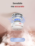 X-Sense Mini Rilevatore di Fumo con 10 Anni di Autonomia EN 14604