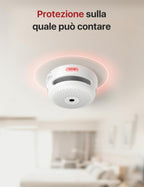 X-Sense Mini Rilevatore di Fumo con 10 Anni di Autonomia EN 14604 3PZ