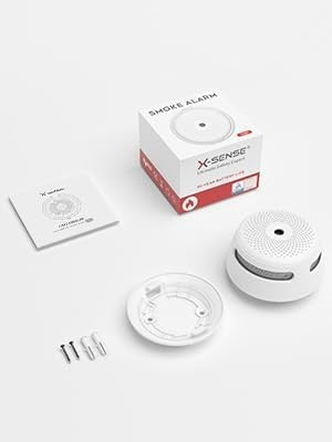 X-Sense Mini Rilevatore di Fumo con 10 Anni di Autonomia EN 14604 3PZ