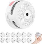 X-Sense Mini Rilevatore di Fumo con 10 Anni di Autonomia EN 14604 12PZ