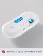 X-Sense Rilevatore Monossido di Carbonio Wi-Fi a Batteria EN 50291