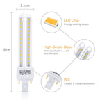 Lampadina Led G24d-3 PLC 12W Bianco caldo 3000K