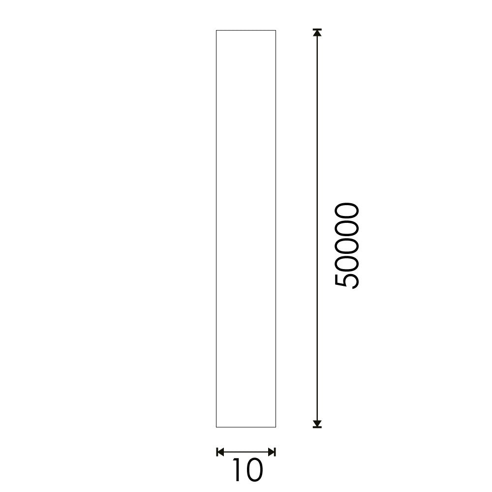 Nastro Biadesivo per Applicazione Striscia Led 10mm Bobina 50 metri 3M