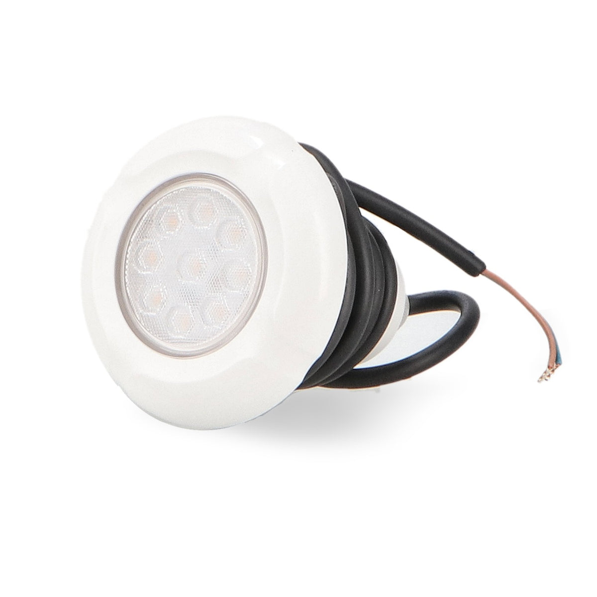 Faretto Led Per Piscina Chip Osram 7W IP68 12V Luce Calda 3000K