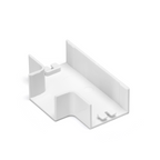 Angolo a T Per 3 Canaline Passacavi 25X16 In Plastica Bianco