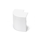 Angolo Esterno Per 2 Canaline Passacavi 25X16 In Plastica Bianco