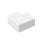 Angolo a L Per 2 Canaline Passacavi 25X16 In Plastica Bianco