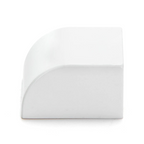 Tappo Di Chiusura Per Canaline Passacavi 25X16 In Plastica Bianco