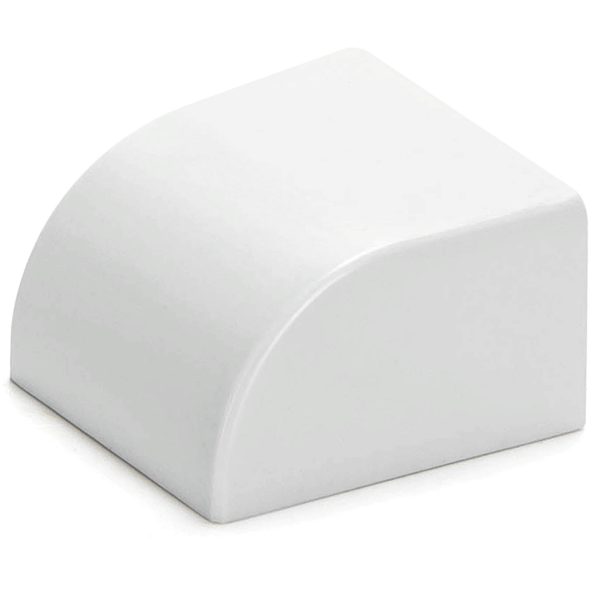 Tappo Di Chiusura Per Canaline Passacavi 25X16 In Plastica Bianco
