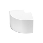Angolo Esterno Per 2 Canaline Passacavi 40X40 In Plastica Bianco