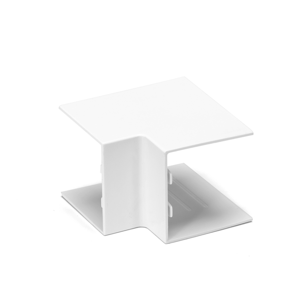 Angolo Interno Per 2 Canaline Passacavi 40X40 In Plastica Bianco