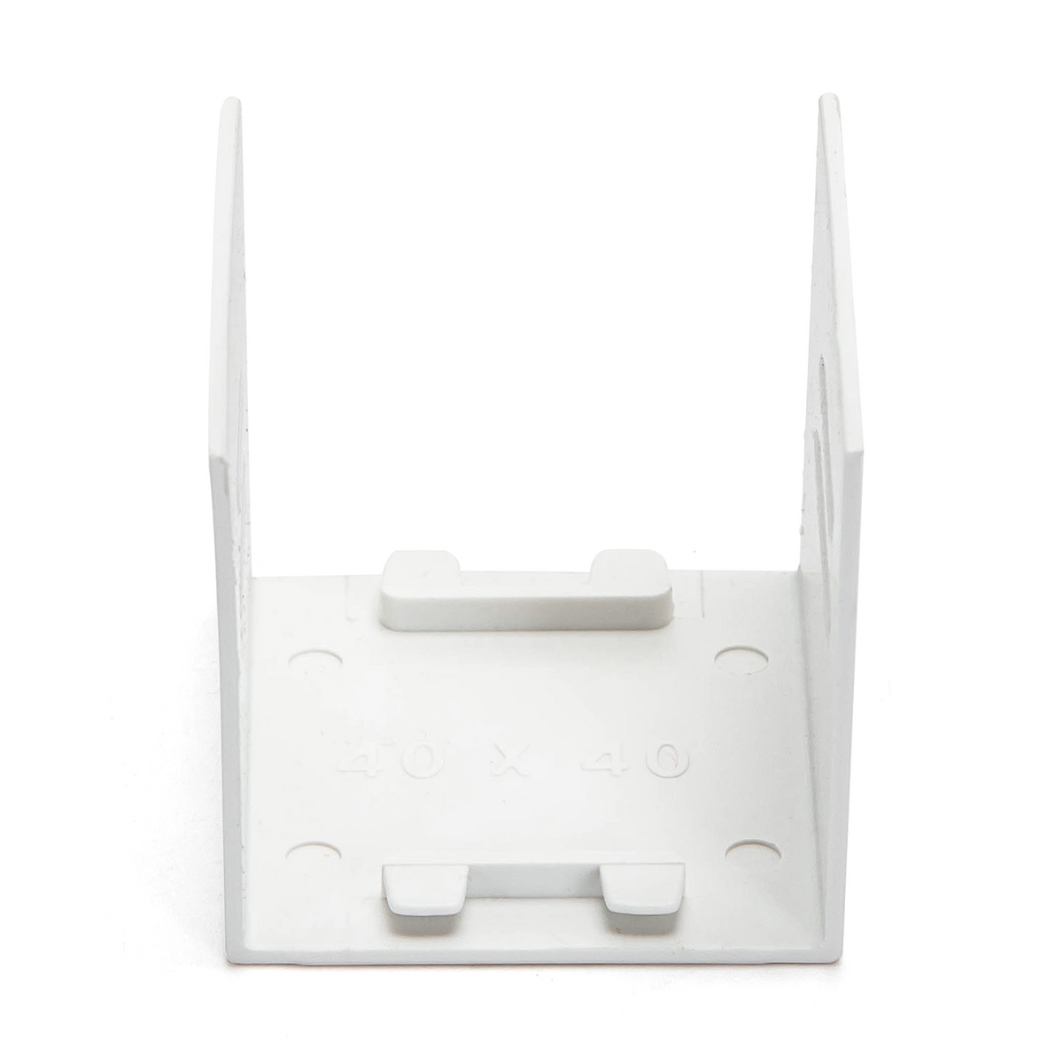 Connettore Giunto Per Canaline Passacavi 40X40 In Plastica Bianco