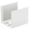 Connettore Giunto Per Canaline Passacavi 40X40 In Plastica Bianco