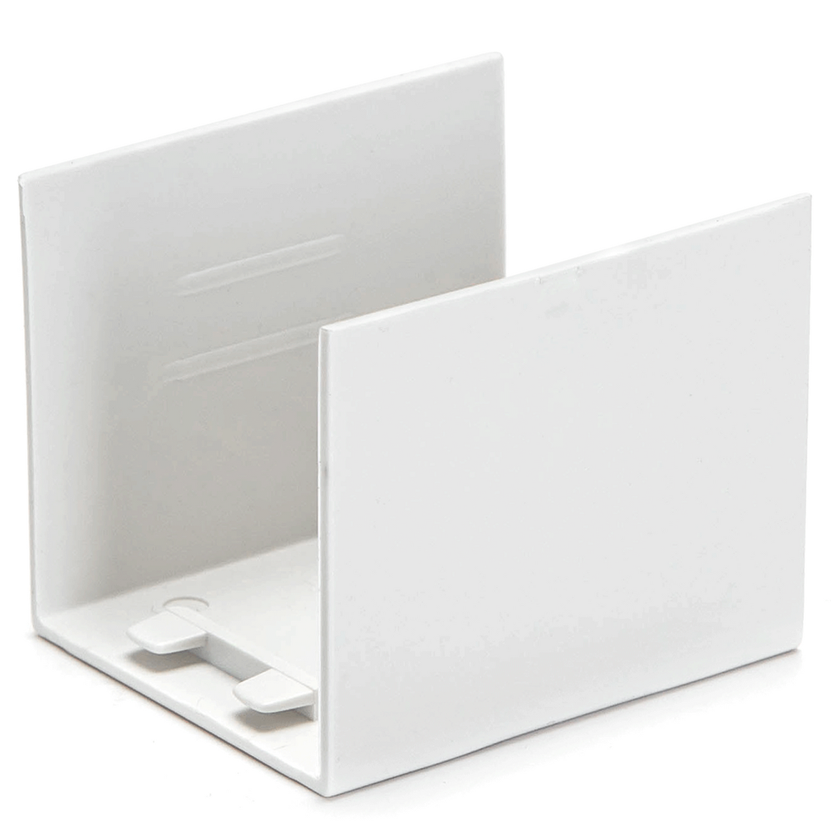 Connettore Giunto Per Canaline Passacavi 40X40 In Plastica Bianco