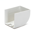 Tappo Di Chiusura Per Canaline Passacavi 40X40 In Plastica Bianco