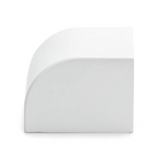 Tappo Di Chiusura Per Canaline Passacavi 40X40 In Plastica Bianco
