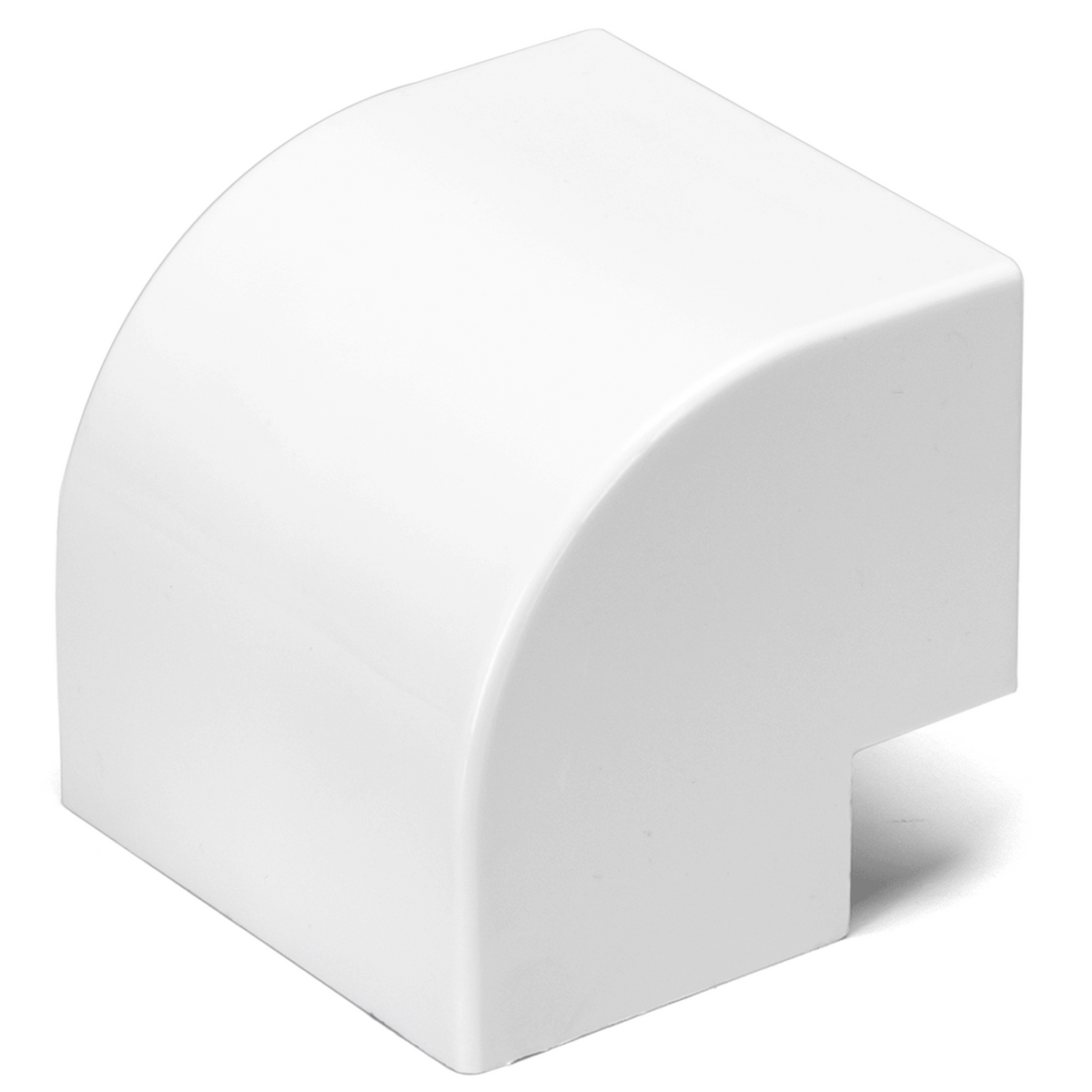 Angolo Esterno Per 2 Canaline Passacavi 60X40 In Plastica Bianco