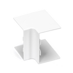 Angolo Interno Per 2 Canaline Passacavi 60X40 In Plastica Bianco