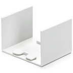 Connettore Giunto Per Canaline Passacavi 60X40 In Plastica Bianco