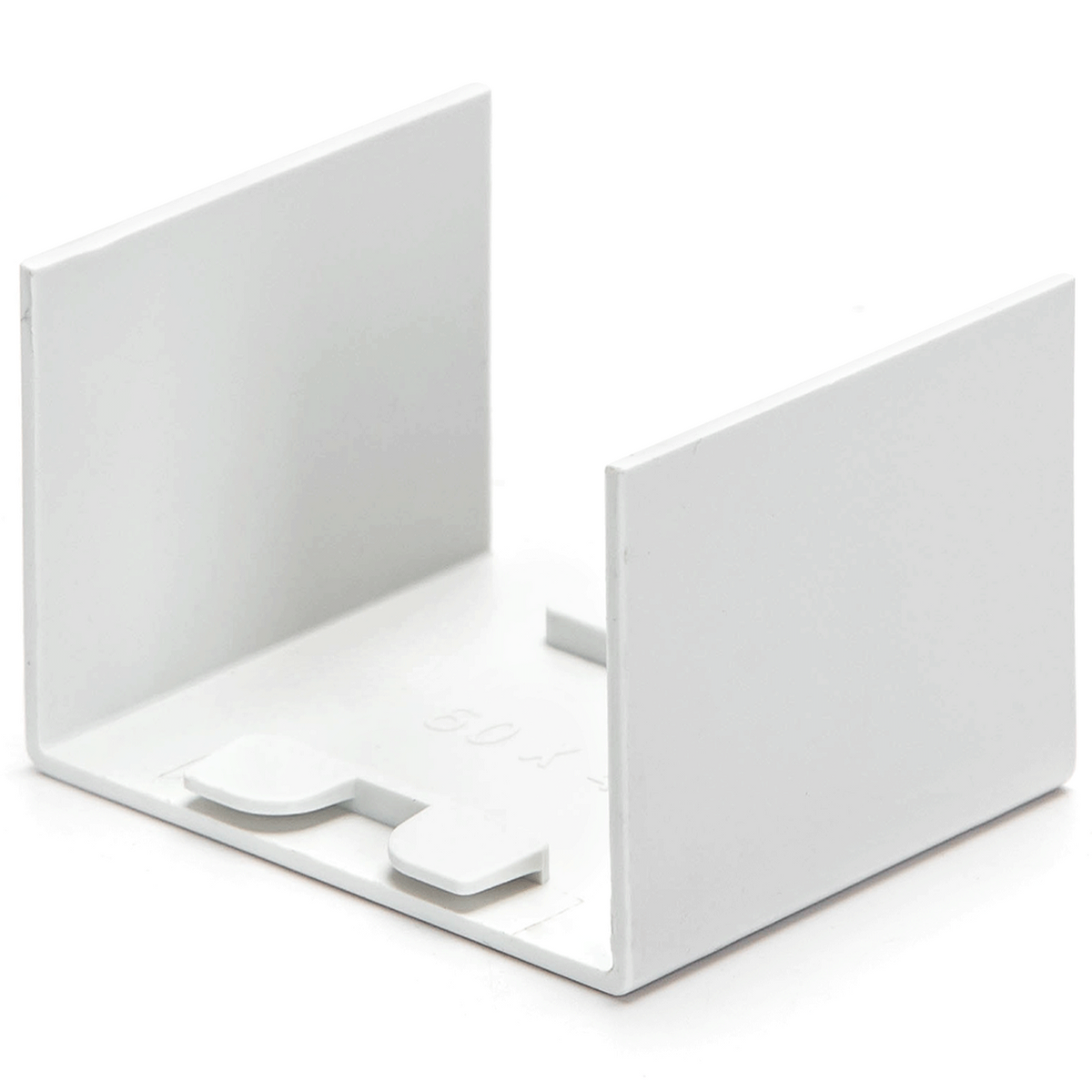 Connettore Giunto Per Canaline Passacavi 60X40 In Plastica Bianco