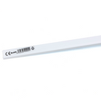 Canalina Passacavi Bianca Adesiva 12 X 8 mm In Plastica e Coperchio Lunghezza 2 Metri