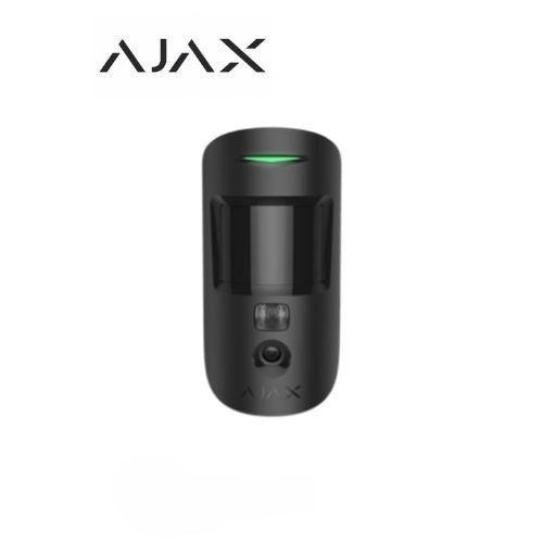 Ajax Sensore di movimento da esterno con fotocamera (MotionCam) da esterno nero