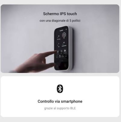 Ajax Tastierino touch screen (KeyPad TouchScreen) nero