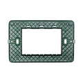 Supporto 3 Moduli Compatibile Vimar Plana Ettroit