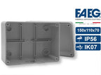 Scatola Di Derivazione Stagna IP56 Con Pareti Lisce 150x110x70